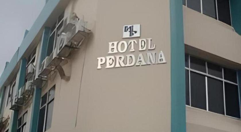 Hotel Perdana Lawas Bagian luar foto