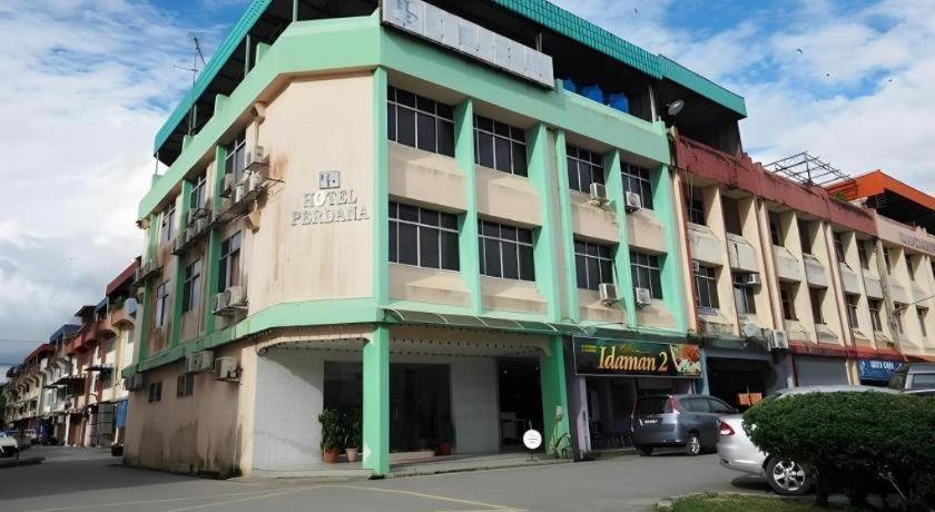 Hotel Perdana Lawas Bagian luar foto