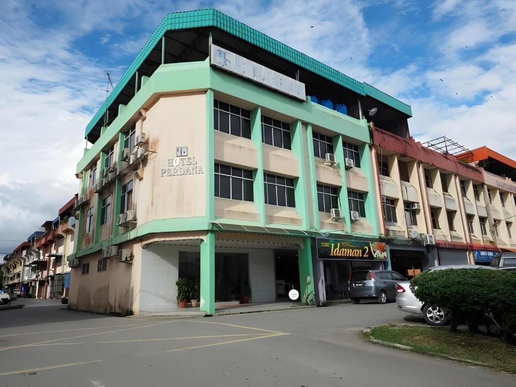 Hotel Perdana Lawas Bagian luar foto